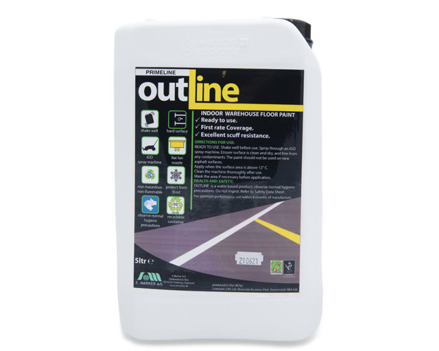 Impact Outline Hard Surface Hvid 5 L