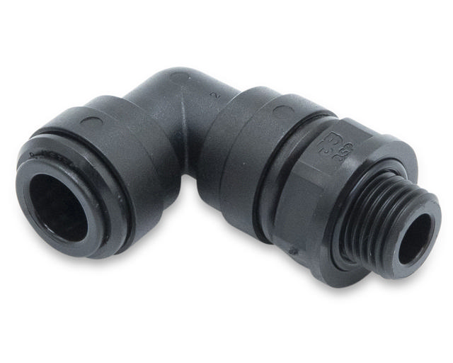 Vinkel Fitting til ventil 1/4